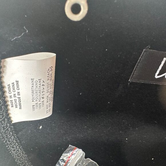 Lulu's Silver Metallic Krinkle Box Snap Close Clutch Purse & Chain Strap - Picture 9 of 16